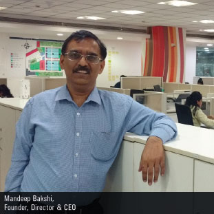 Mandeep Bakshi,Founder, CEO & Director Mandeep Bakshi,Founder, CEO & Director