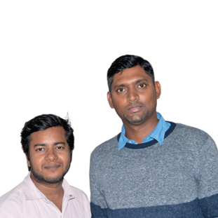 (R)Sanmaya Kumar Dhal & Bibhuti Dutta Dash (L),CEO & Founder (R)Sanmaya Kumar Dhal & Bibhuti Dutta Dash (L),CEO & Founder