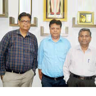 M.Pandey, Yogendra Asher & Jitendra Asher,Co-Founders M.Pandey, Yogendra Asher & Jitendra Asher,Co-Founders