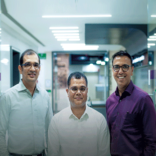 Rakesh Sharma, Subhamoy Dastidar & Gulshan Bakhtiani,Co-Founder& Director Rakesh Sharma, Subhamoy Dastidar & Gulshan Bakhtiani,Co-Founder& Director