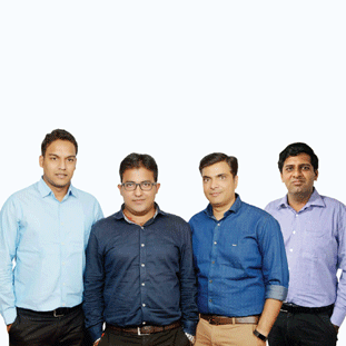 Prateek Agrawal, Sandeep Gurnani, Dhawal Vasavada, Saurabh Vyas,,Co-Founder and Director Prateek Agrawal, Sandeep Gurnani, Dhawal Vasavada, Saurabh Vyas,,Co-Founder and Director
