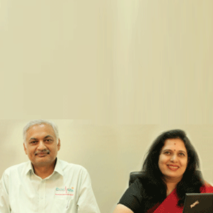 Samidha Garud & Bhupendra Chopra, Co-Founders. Samidha Garud & Bhupendra Chopra, Co-Founders.