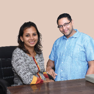 Santosh Nair, Co-Founder & Chief Administrative Officer ,Kanchan Nair, Co-Founder & Financial Officer Santosh Nair, Co-Founder & Chief Administrative Officer ,Kanchan Nair, Co-Founder & Financial Officer