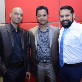 Saeed Shaikh, Azharuddin Sayyed & Amit Apte,Co-Founders Saeed Shaikh, Azharuddin Sayyed & Amit Apte,Co-Founders