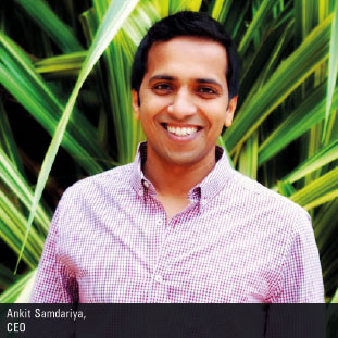 Ankit Samdariya,CEO Ankit Samdariya,CEO