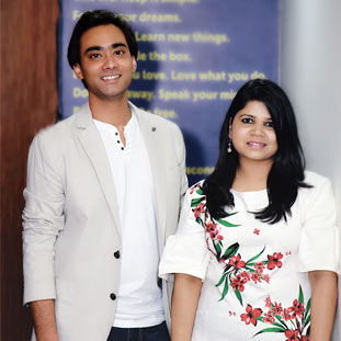 Manas Mrinal & Shailaja Rao,Co-Founders Manas Mrinal & Shailaja Rao,Co-Founders