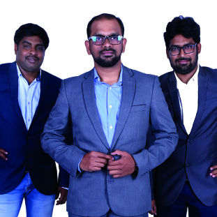 (L-R) Rakesh Reddy, Director, Naveen Kannekanti, CEO, Director,, & Rahul Kumar Bachhu, Director (L-R) Rakesh Reddy, Director, Naveen Kannekanti, CEO, Director,, & Rahul Kumar Bachhu, Director