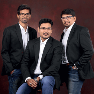 Sri Krishna, Surya Narayanan & Mrithyunjai Prakash,Co-Founders Sri Krishna, Surya Narayanan & Mrithyunjai Prakash,Co-Founders