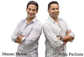 Manan Mehta and Nitin Pachisia, Unshackled Ventures Manan Mehta and Nitin Pachisia, Unshackled Ventures